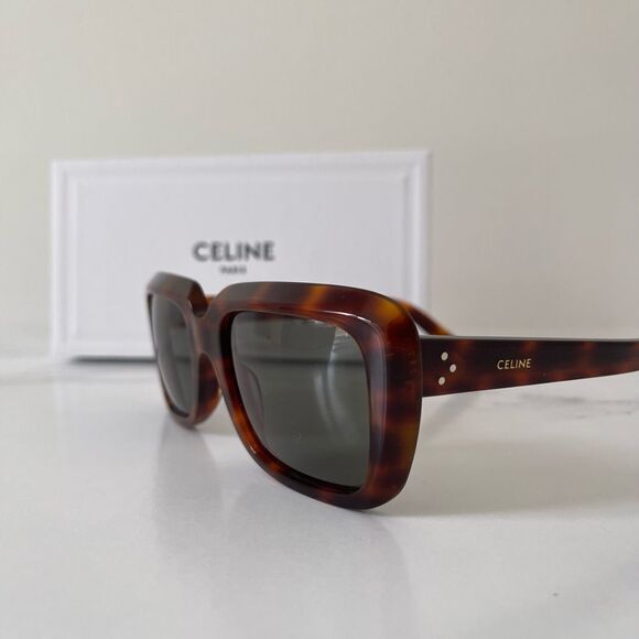 Celine New Woman Sunglasses - Dark Brown - Picture 6 of 6
